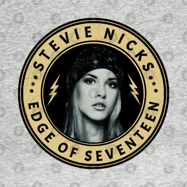 Stevie nicks retro lightning circle by RIDER_WARRIOR